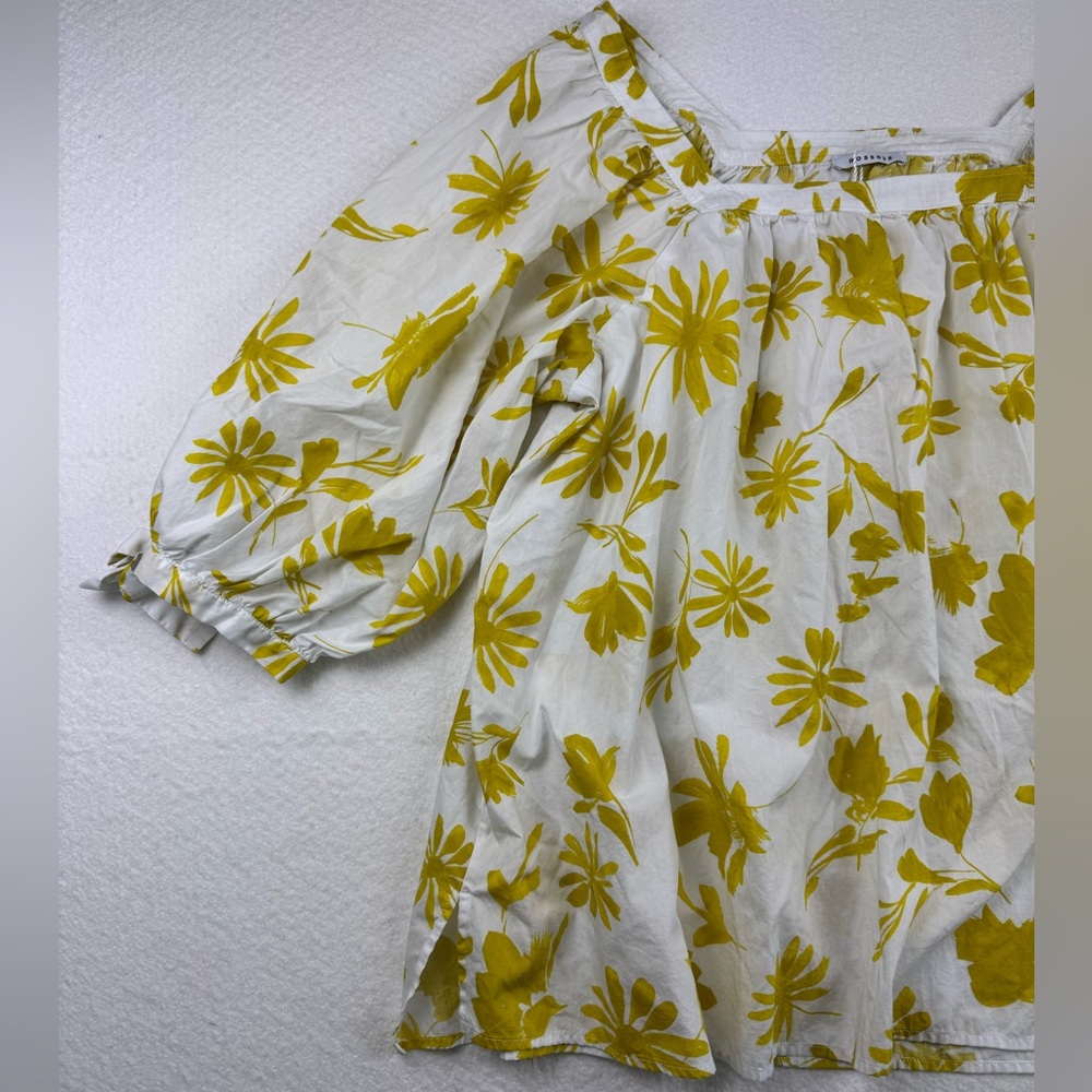 ROSSO35 Boxy Floral Blouse 52 - Picture 3 of 13